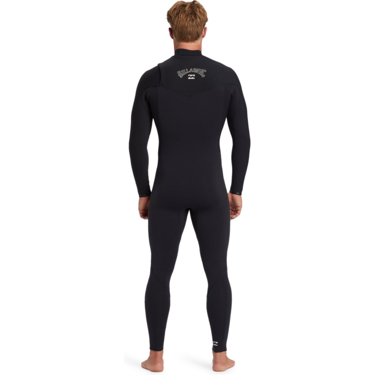 2026 Billabong Mens Revolution Natural 3/2mm Chest Zip Wetsuit ABYW100266 - Black